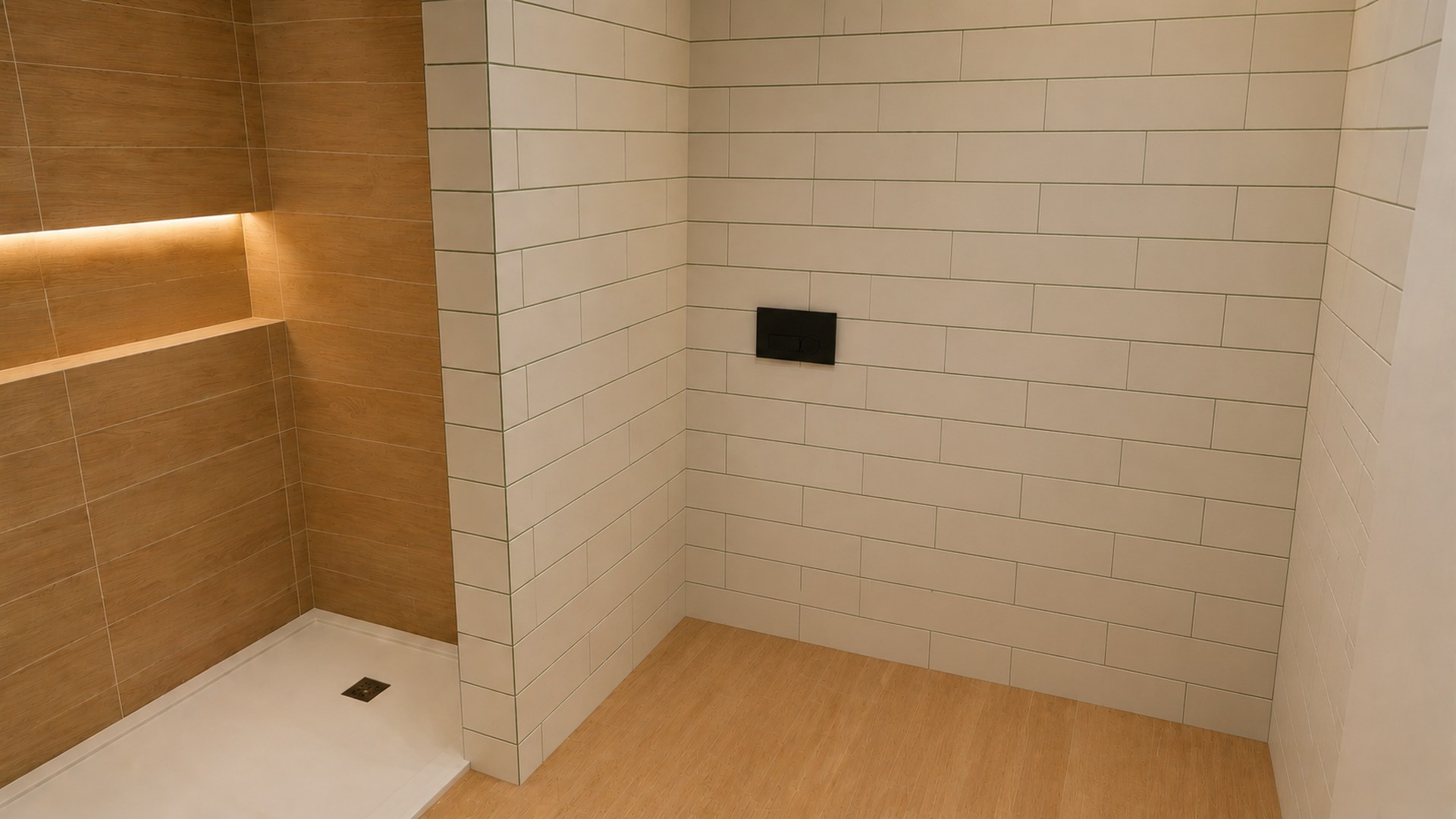 Piso Industria — baño antes